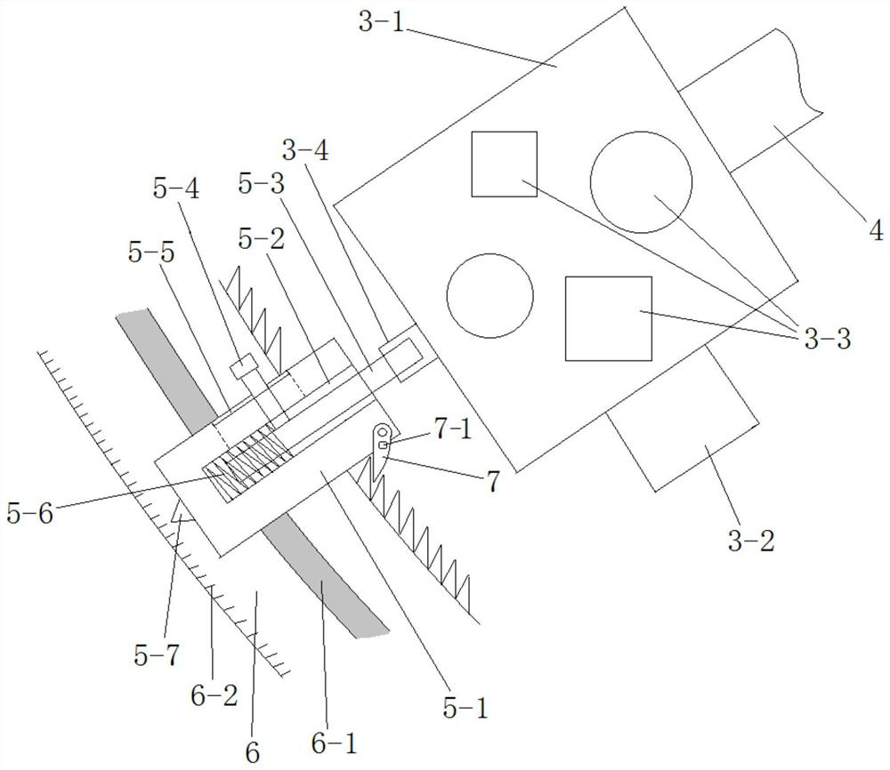 A mechanical strength testing device