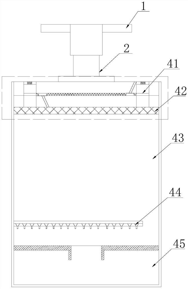 Circulating bioreactor for livestock and poultry breeding sewage treatment