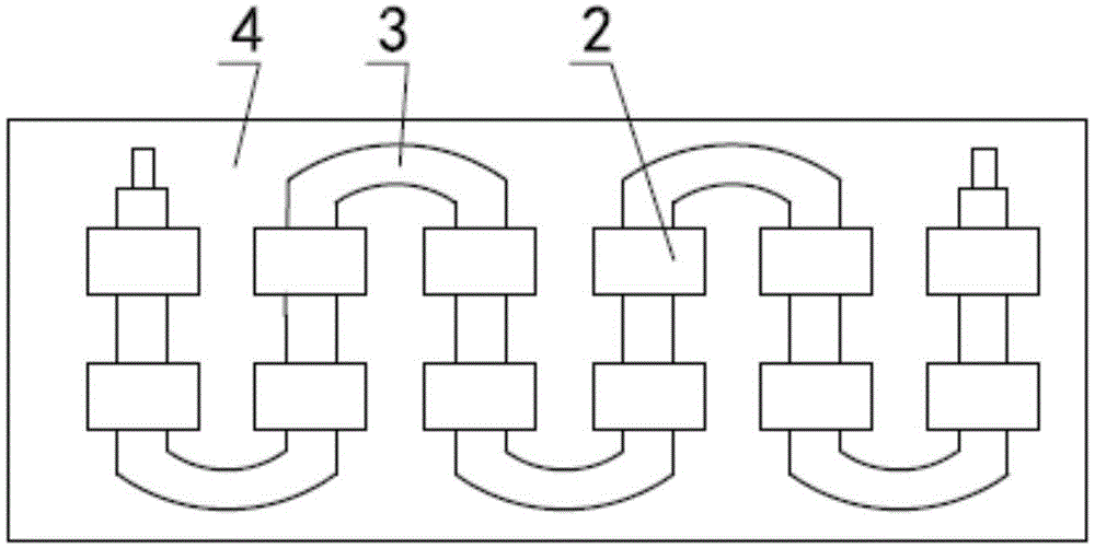 Electrically-heated and water-cooled foam forming upper mold