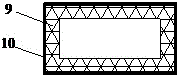 Arched retaining wall structure of a river course and its construction method