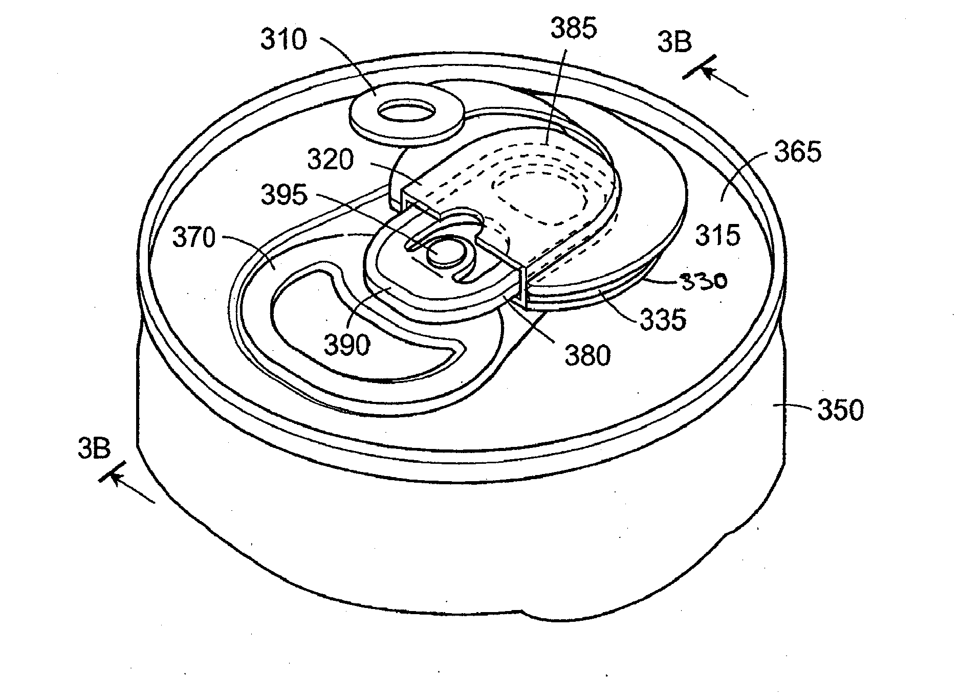 Device for opening and sealing a beverage can lid