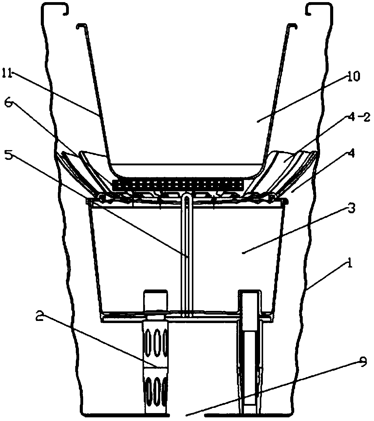 Ground-moisture accessed multifunctional basin device