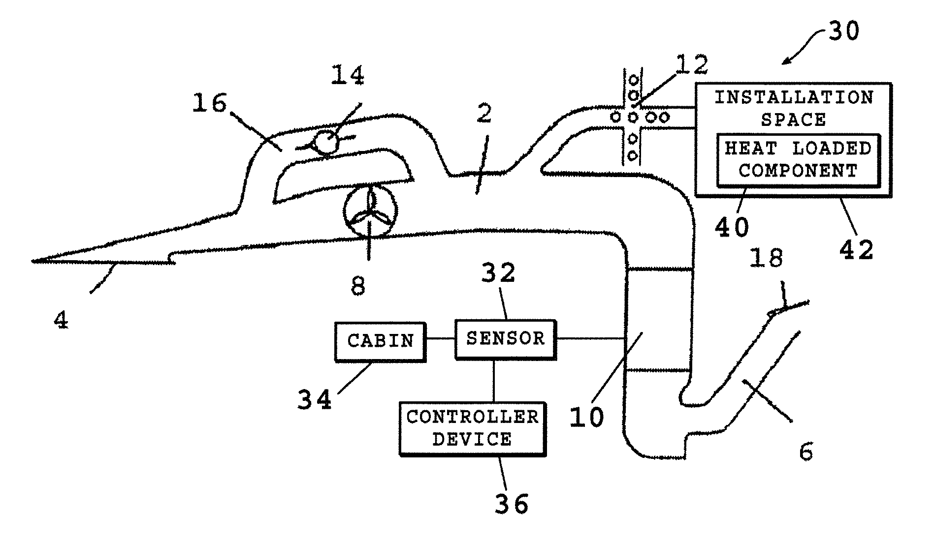 Ram air based cooling and ventilation system for an aircraft