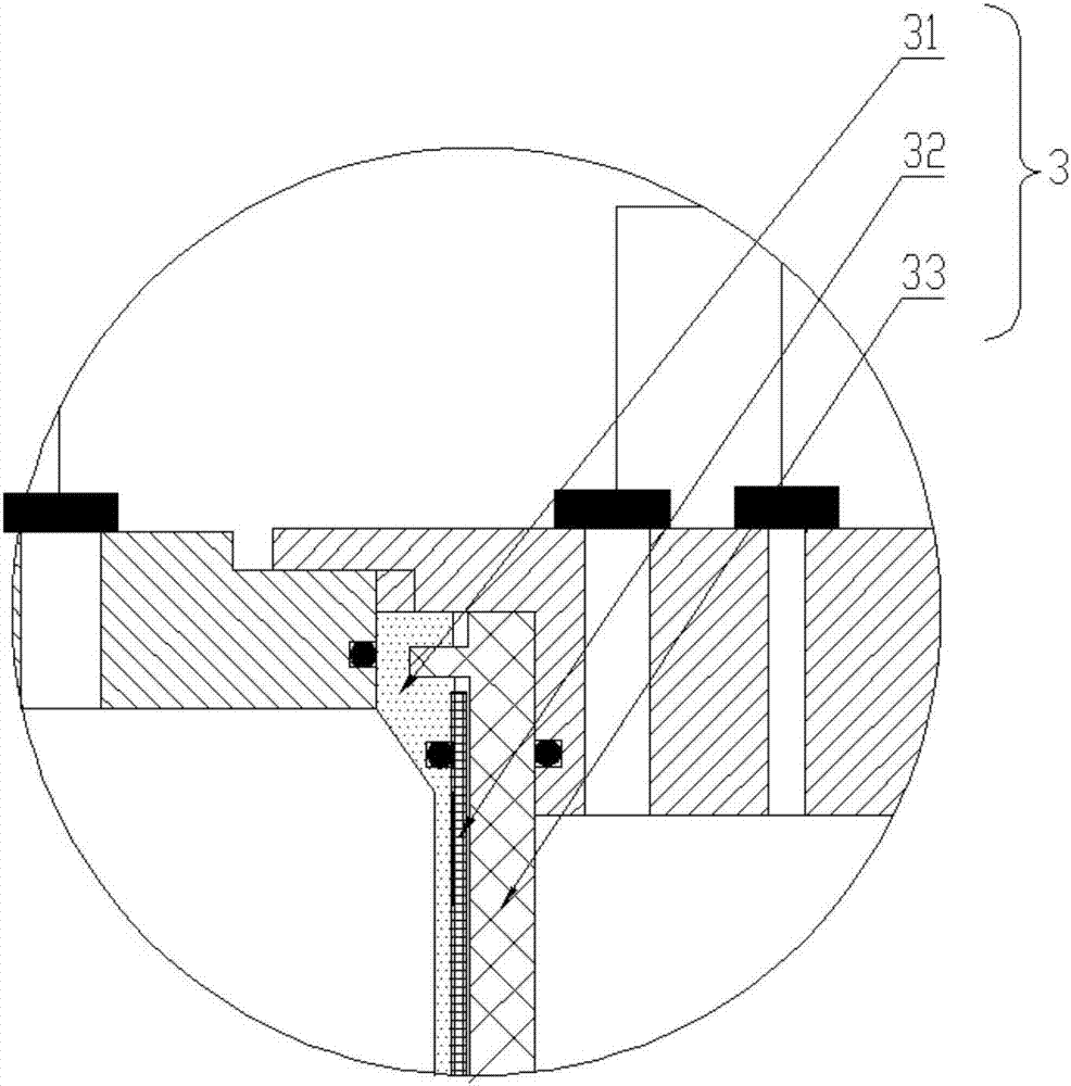 Filtering recovery device related to cryptosporidium and giardia and filtering recovery system related to cryptosporidium