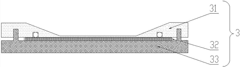 Filtering recovery device related to cryptosporidium and giardia and filtering recovery system related to cryptosporidium