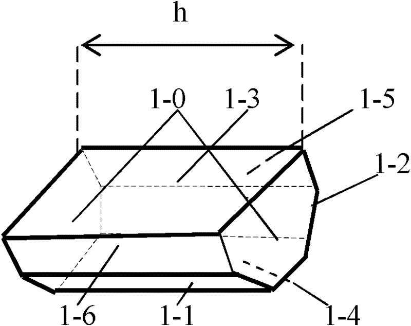 Laser based on cascade effect of bulk laser self-variable-frequency material