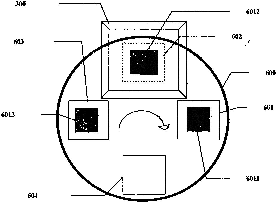 Rectilinear transmission type crystalline silicon solar cell printer with two sets of printing tables