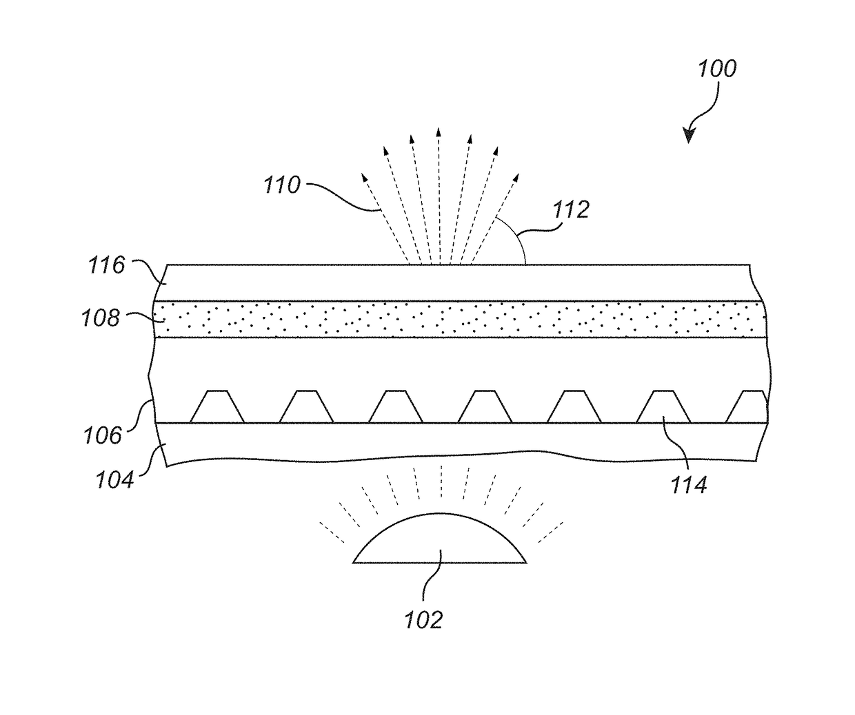 Spatial positioning of photon emitters in a plasmonic illumination device