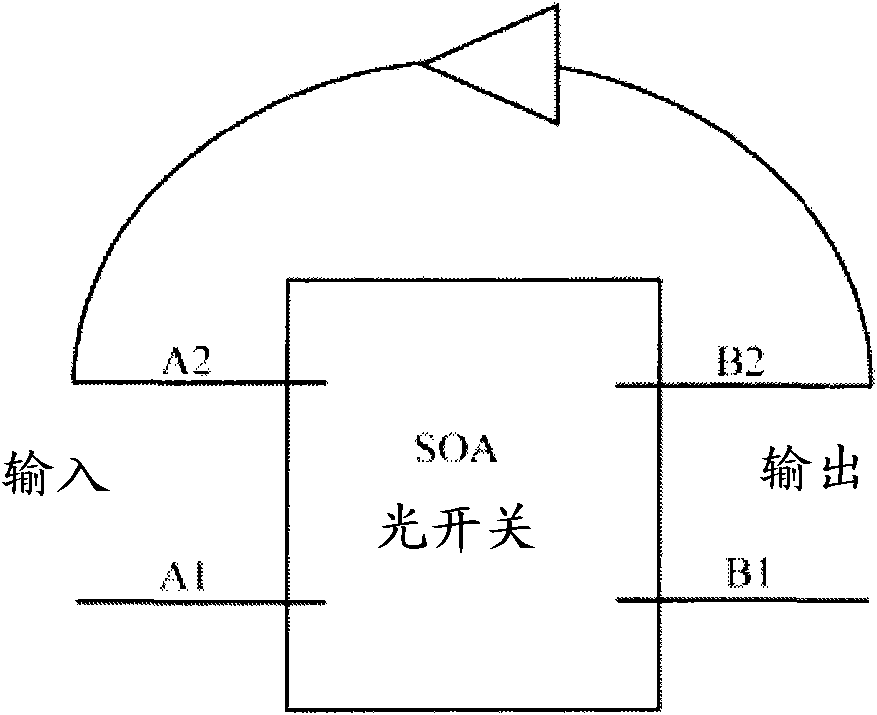 Tunable multi-loop multi-system optical buffer based on N*N optical switch matrix