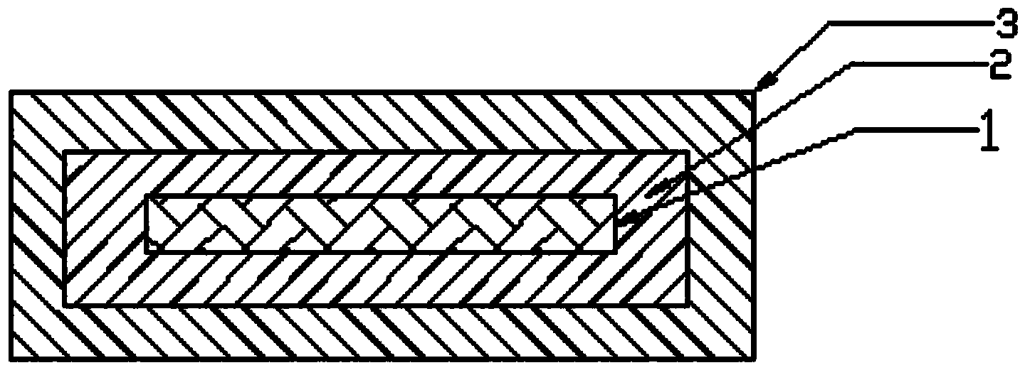 Pearlescent pigment applied as car spray paint and preparation method thereof