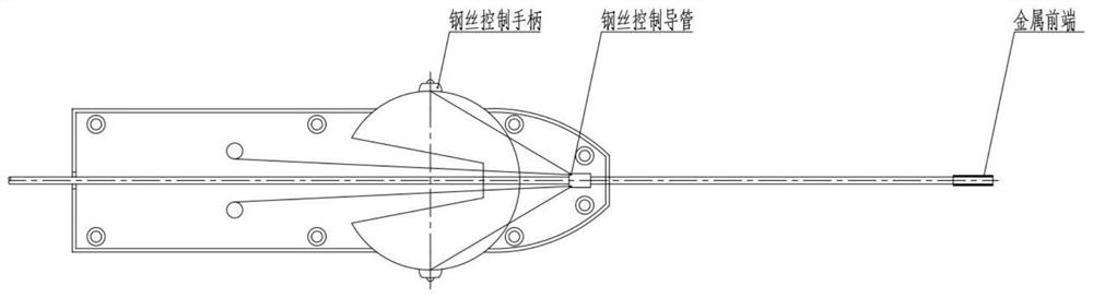 Bendable radio frequency catheter device in spine