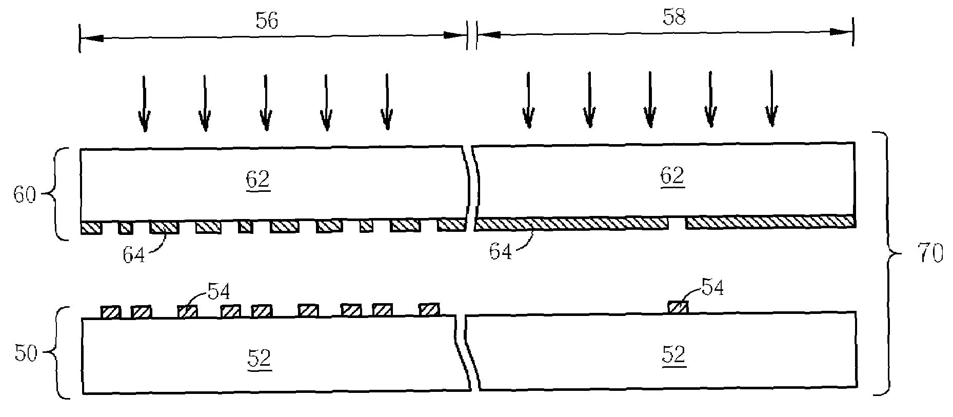 Reticle and optical proximity correction method