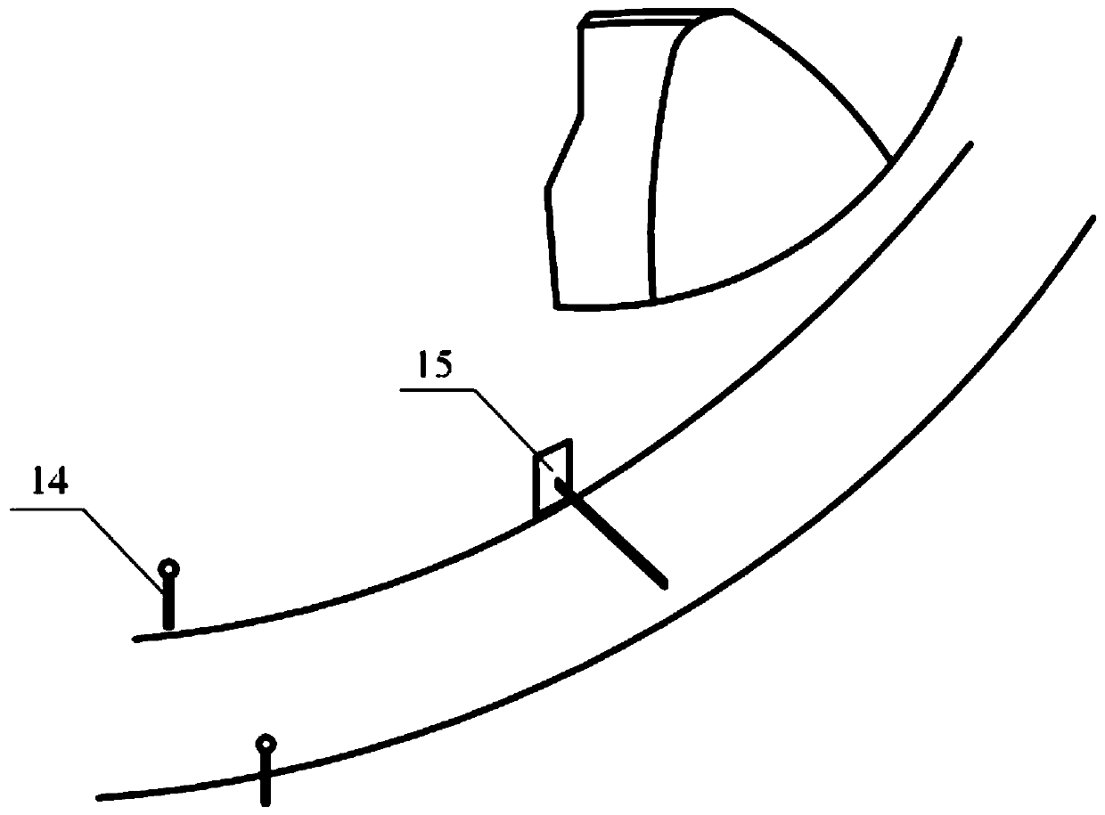 Dangerous rock mass collapse real-time early warning system and method based on multiple monitoring indexes