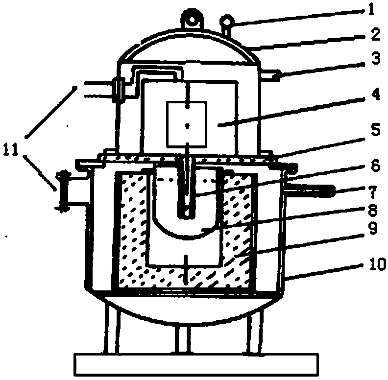 Plaster casting method for large-sized complex thin-walled magnesium alloy part