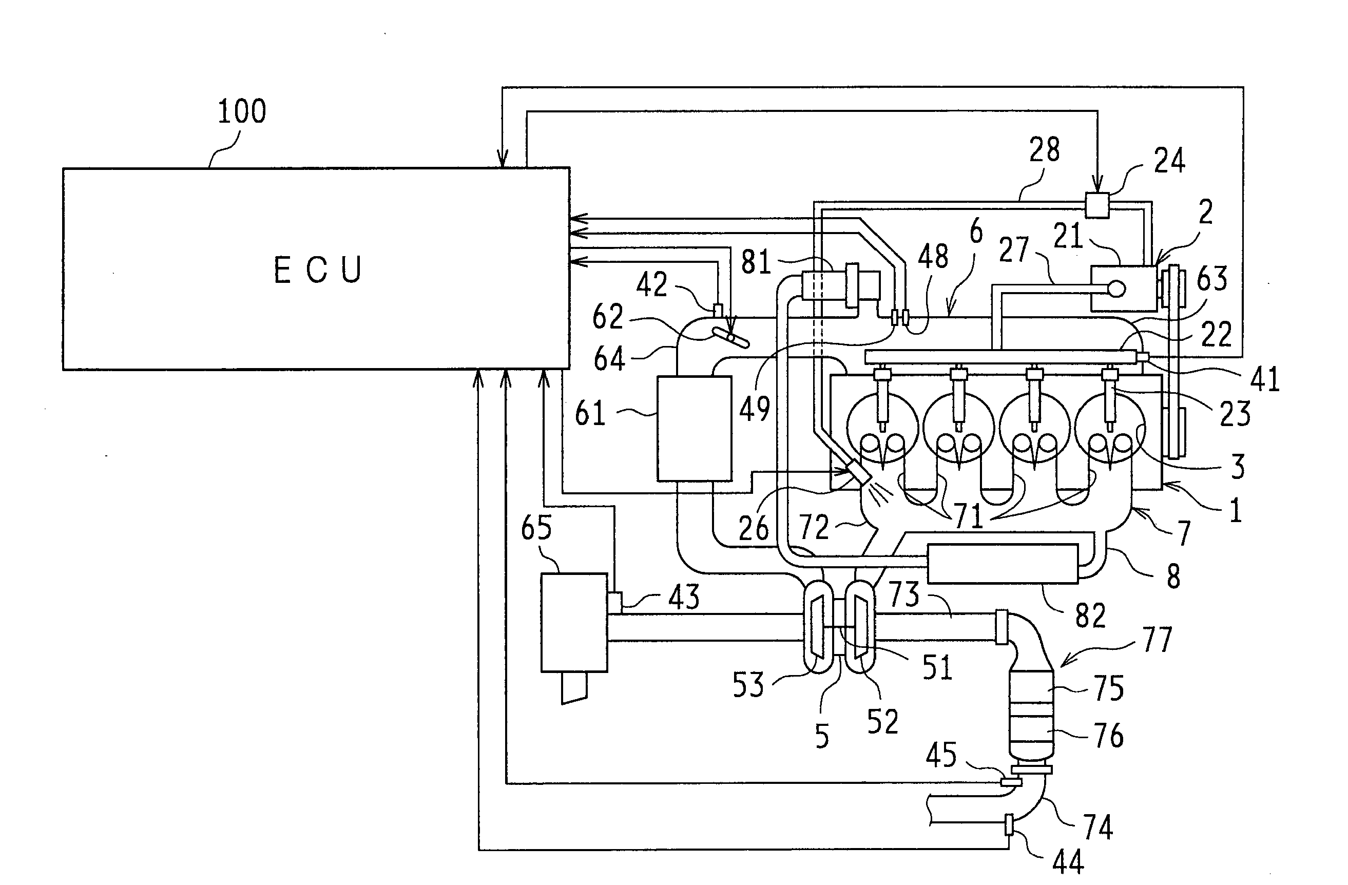 Combustion control apparatus of internal combustion engine