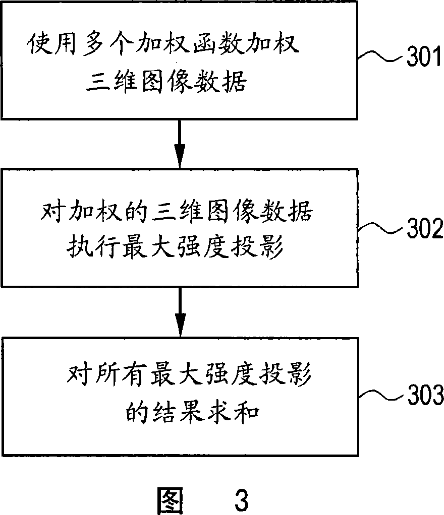 Maximum intensity projection performing method and apparatus