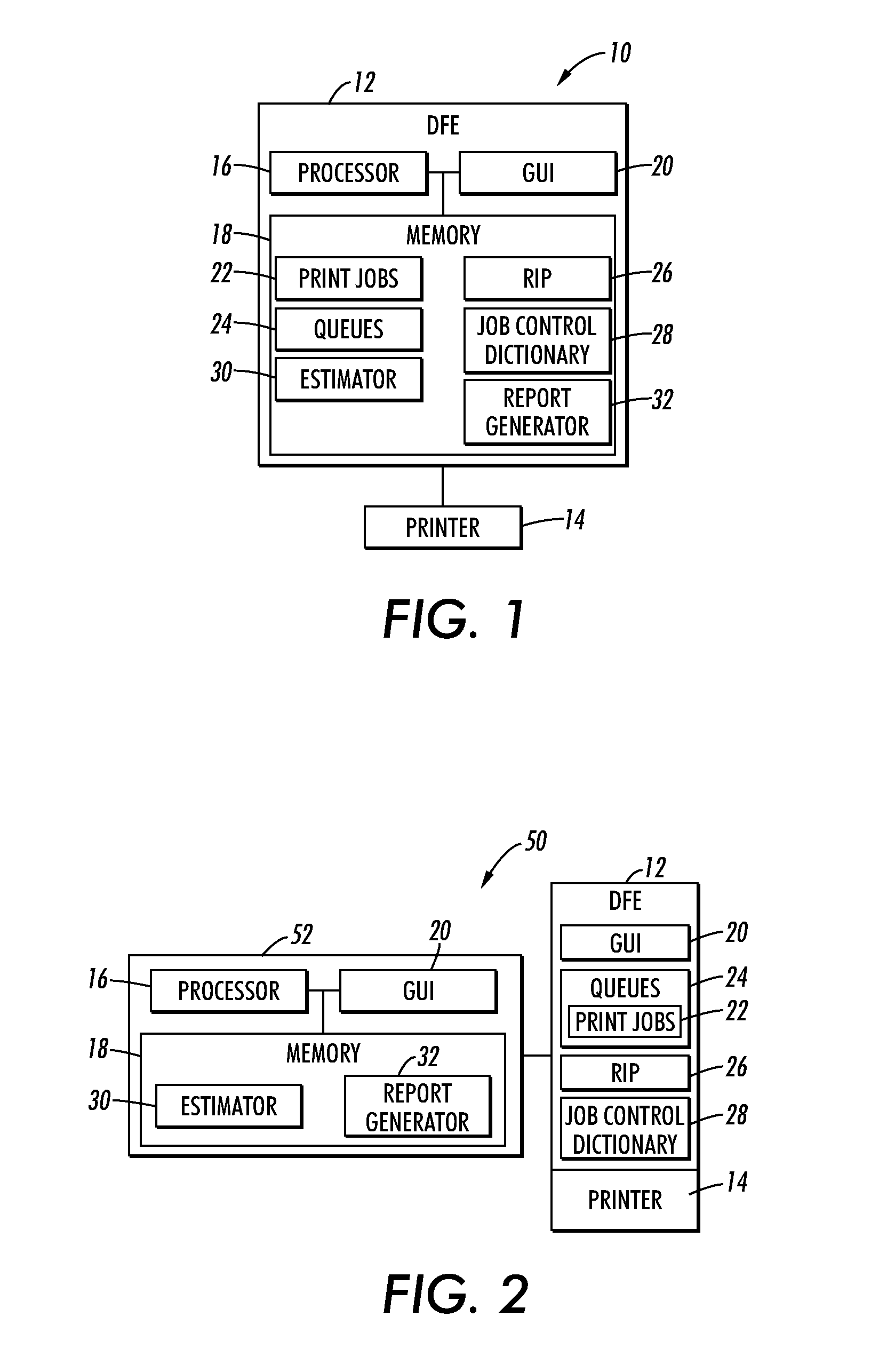 Toner estimator and reporter