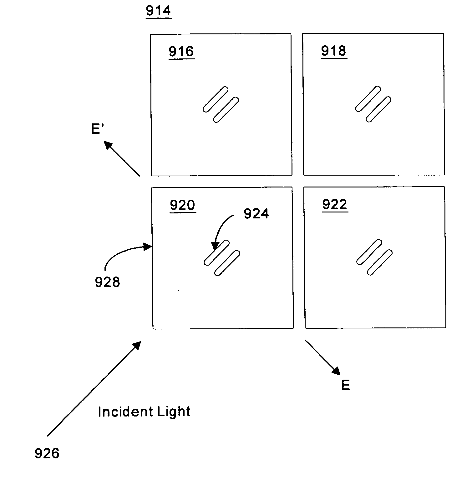 Micromirrors with support walls