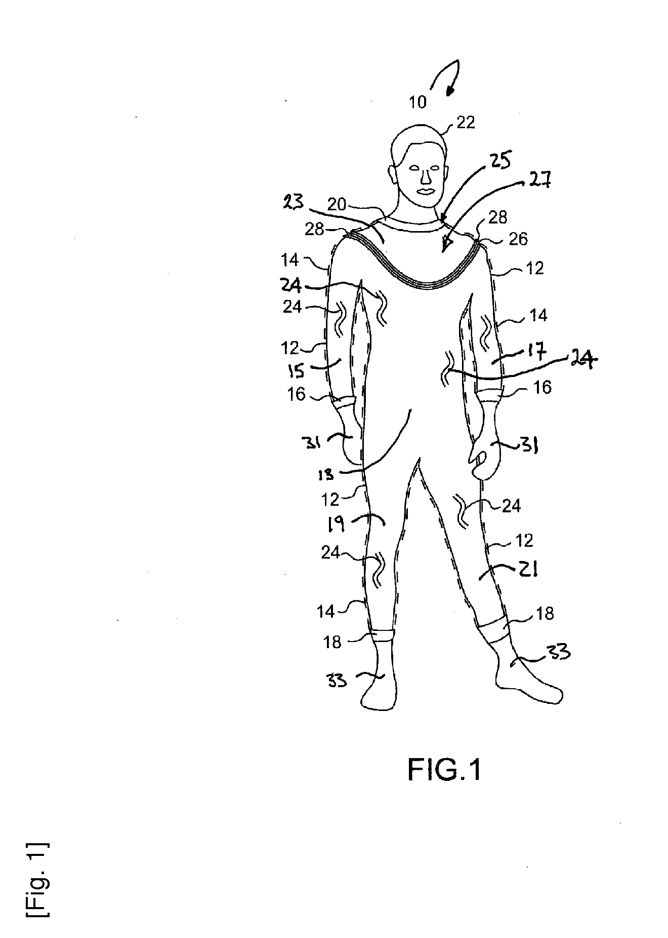 Thermal dual-layer undergarment for a dry diving suit