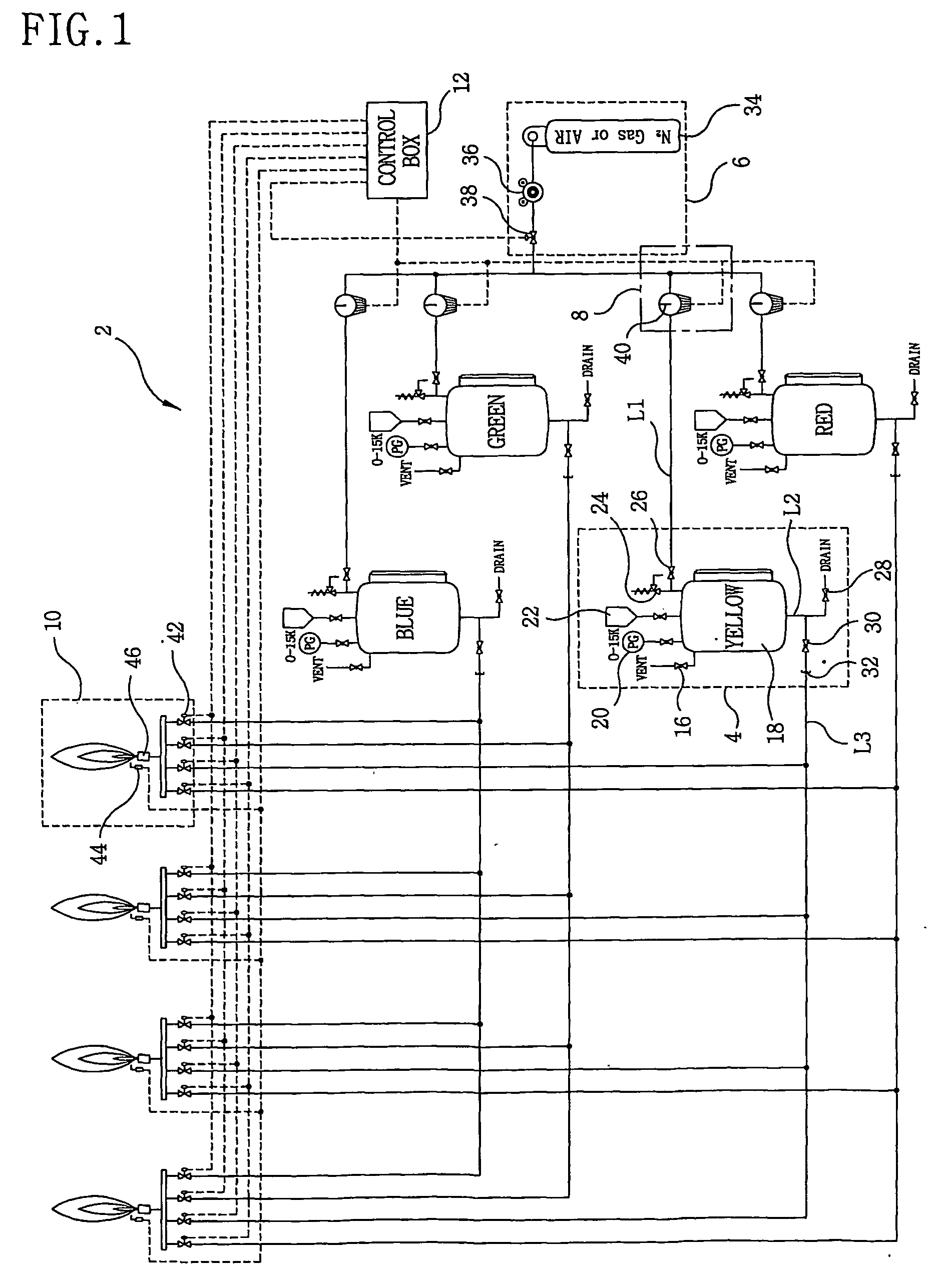 Fuel composition and a device for colored flames