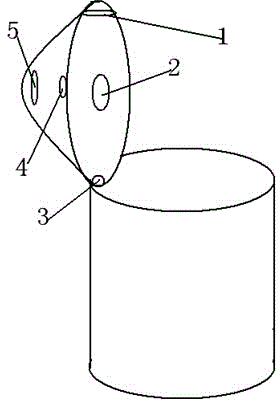 Infrared induction based non-contact novel dustbin