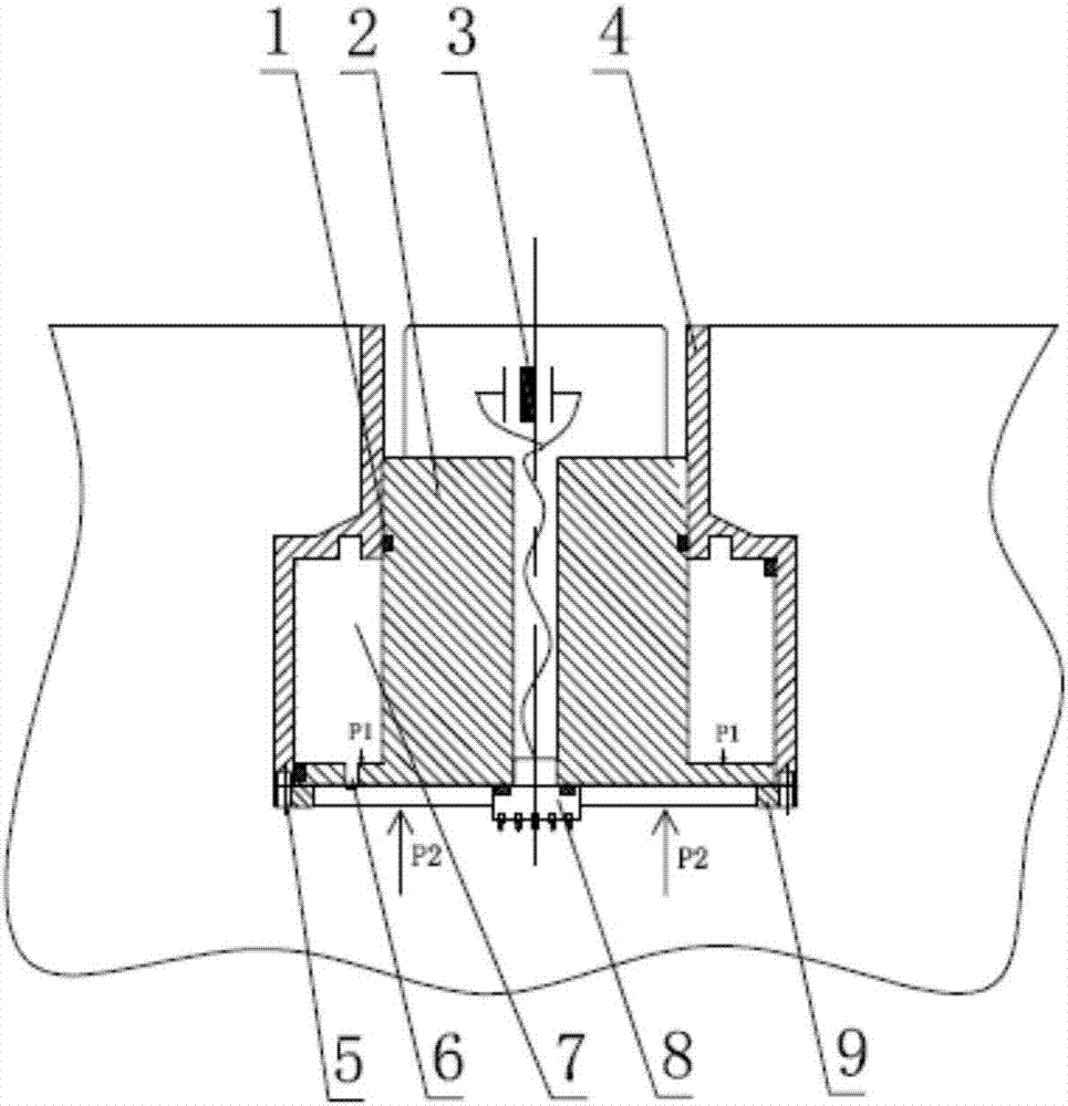 Depth adaptive flexible acoustic transducer