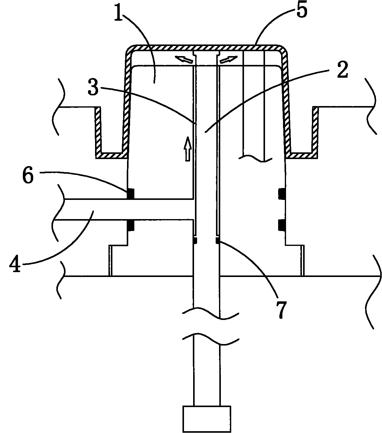 Die gap gas-aid ejection pin mechanism