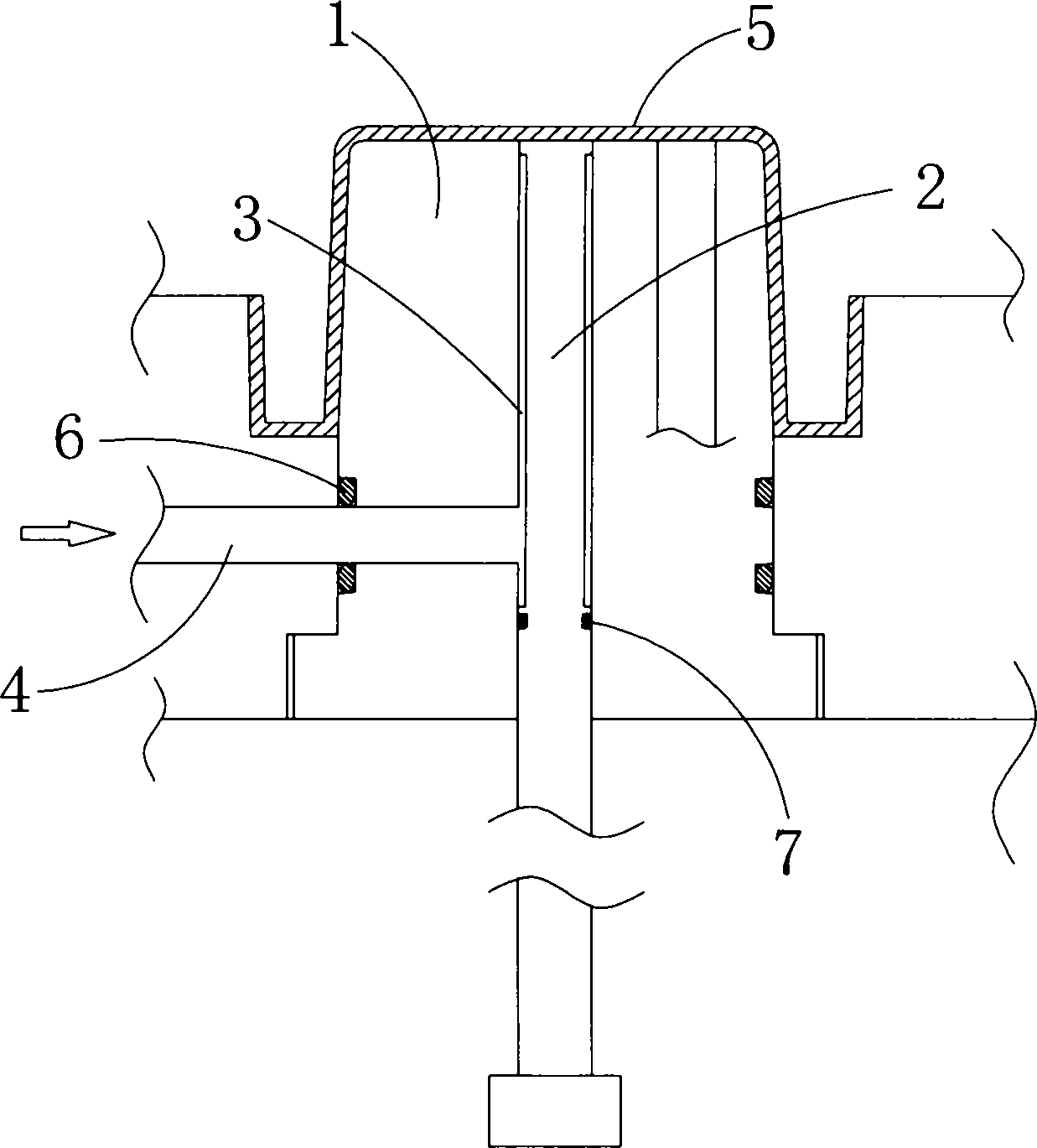 Die gap gas-aid ejection pin mechanism