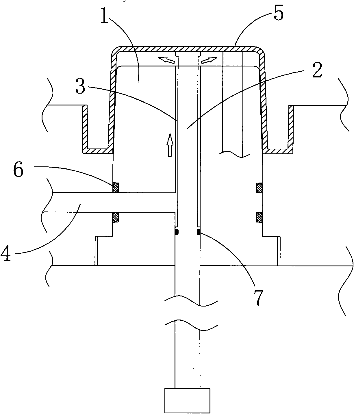 Die gap gas-aid ejection pin mechanism