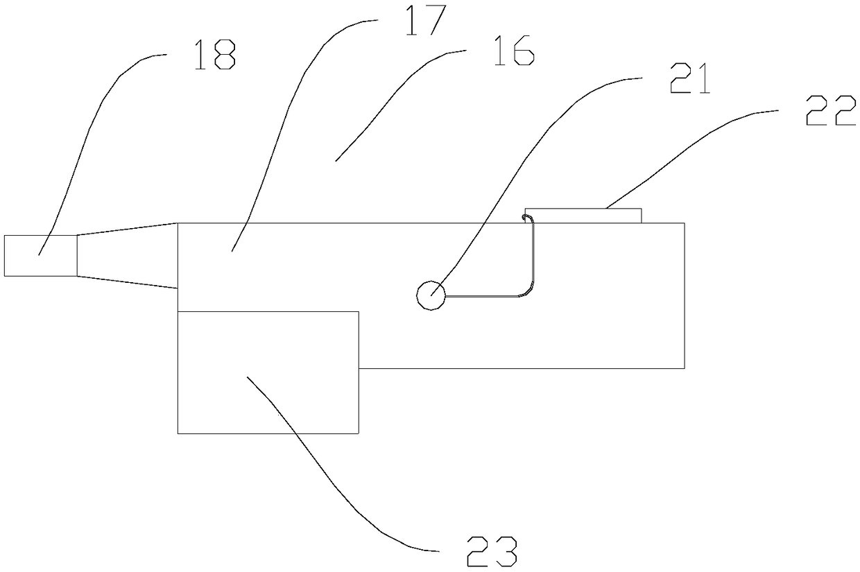 Operation method for quick magic powder replacing system