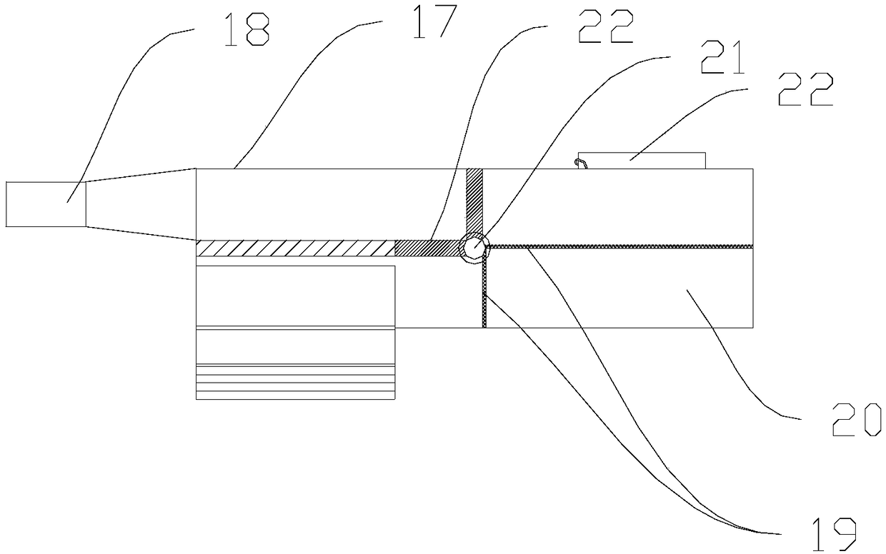 Operation method for quick magic powder replacing system