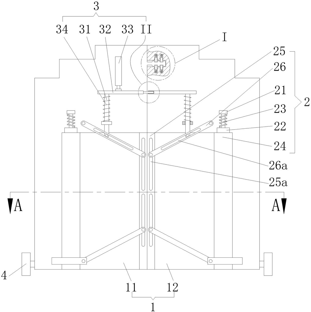 Rewinding prop door for entertainment