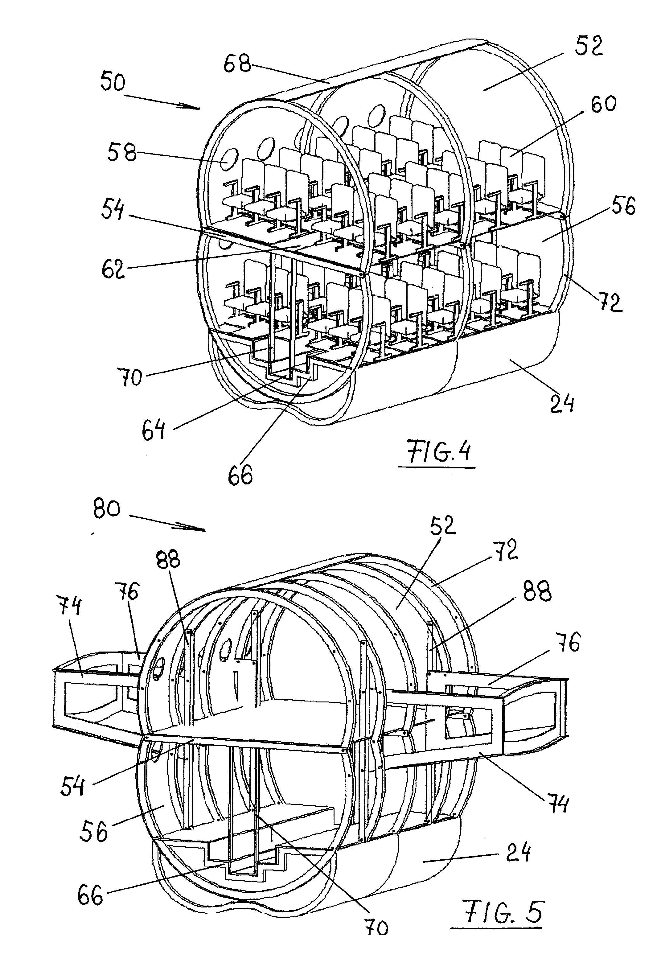 Multi deck aircraft