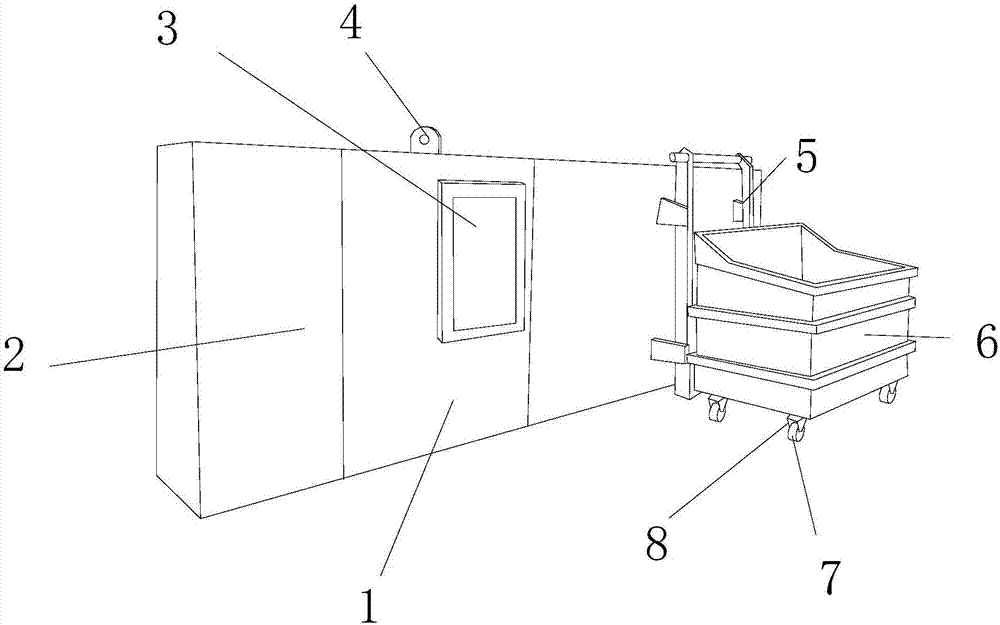 Waste garbage recycling processing equipment for production of solar panel components