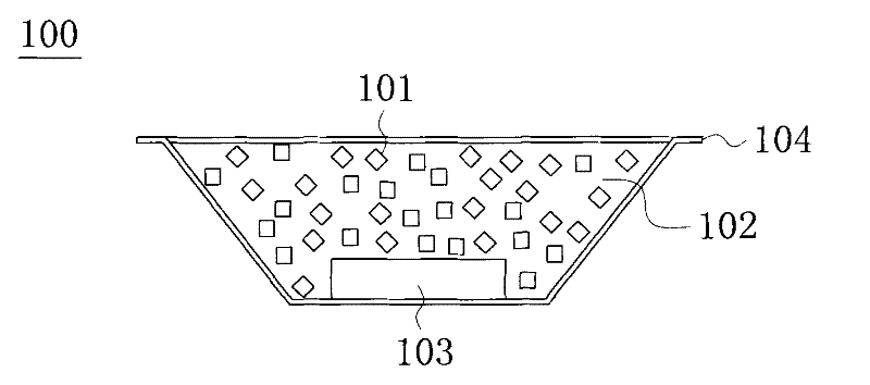 Light emitting diode package and method for manufacturing same