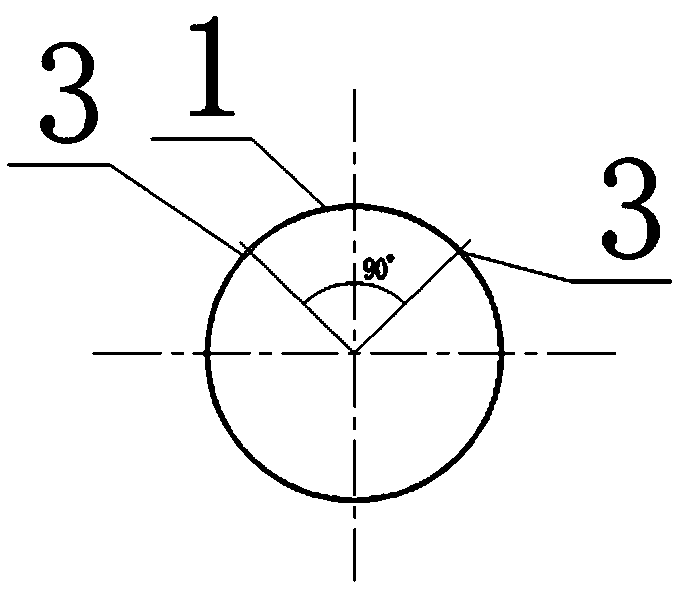 External sleeve of automatic steel ladle flow guiding device