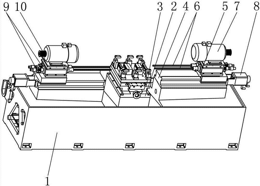 Four-spindle deep-hole drilling machine