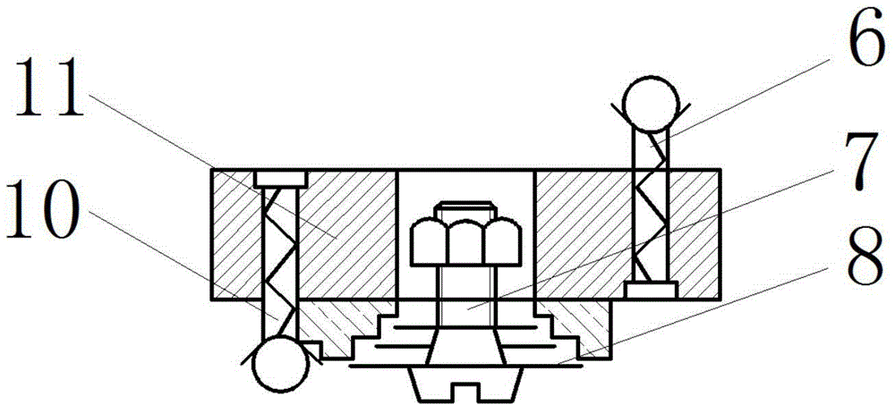 Damper automatically preventing car body from being inclined