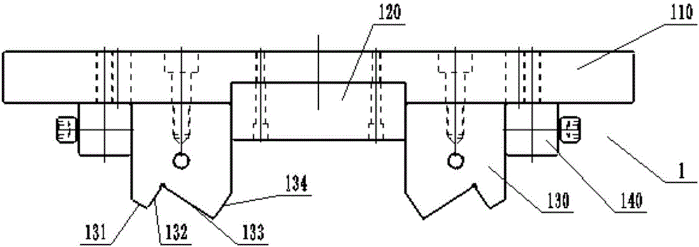 Bending die for safe case door frame plate and using and machining method thereof