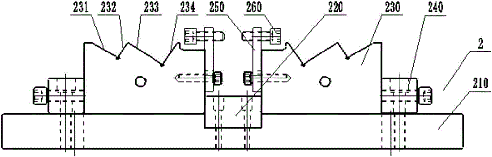 Bending die for safe case door frame plate and using and machining method thereof