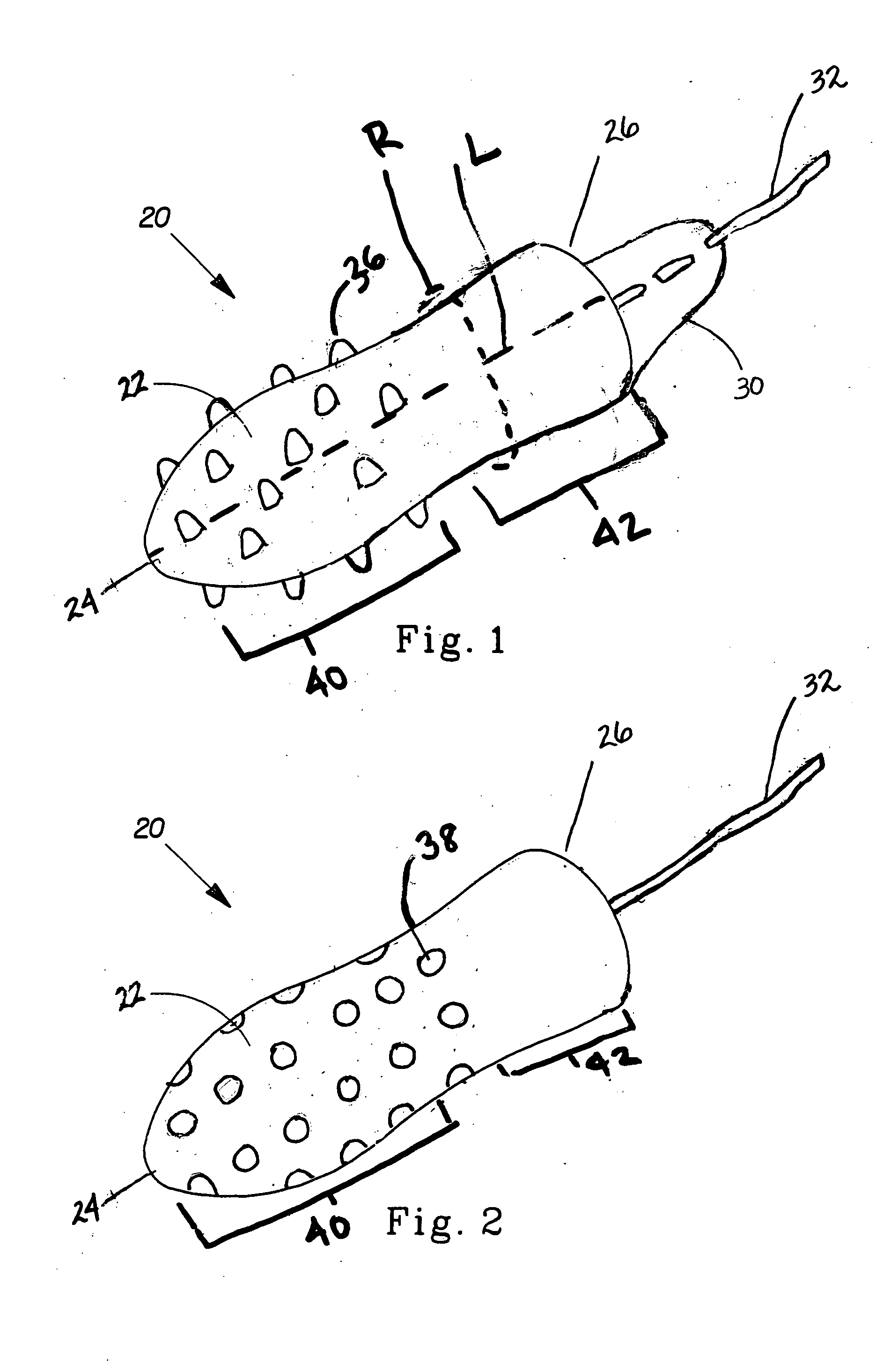 Tampon with diverse surface areas