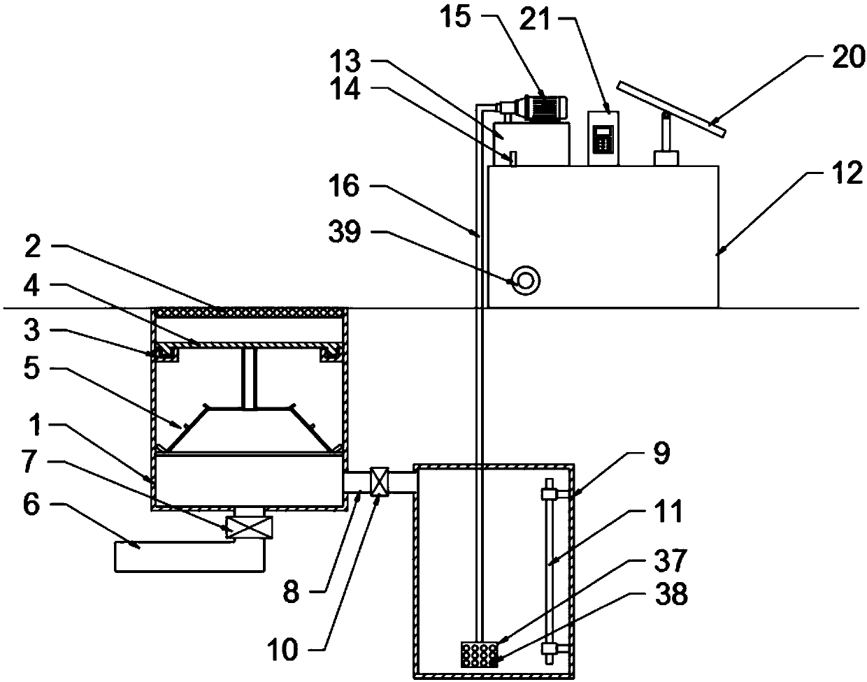 Rainwater recycling system and method