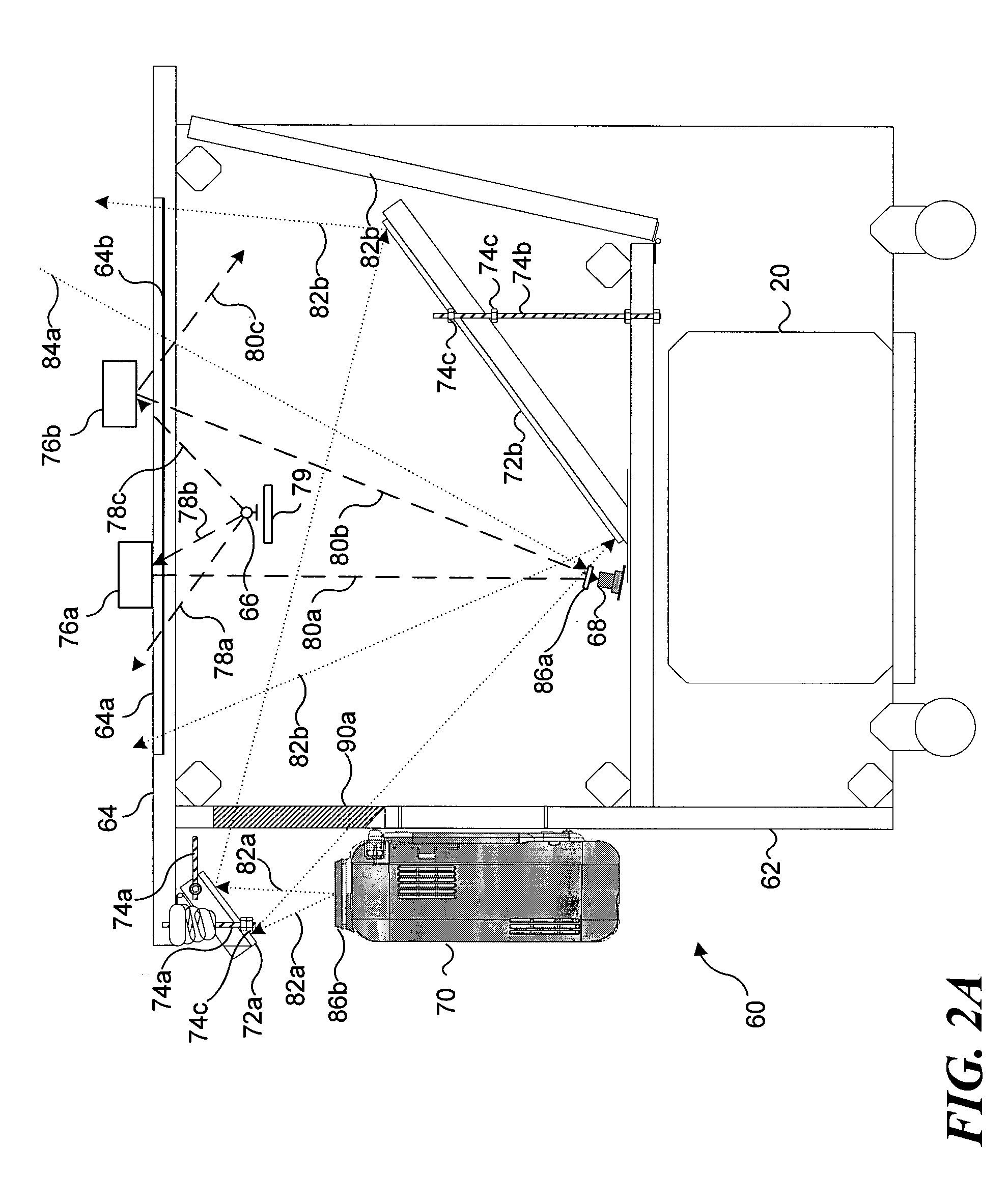 Invoking applications with virtual objects on an interactive display