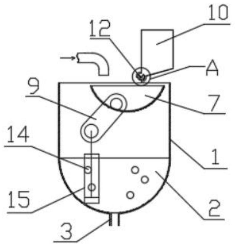 Homogeneous mixing device and ice product manufacturing equipment