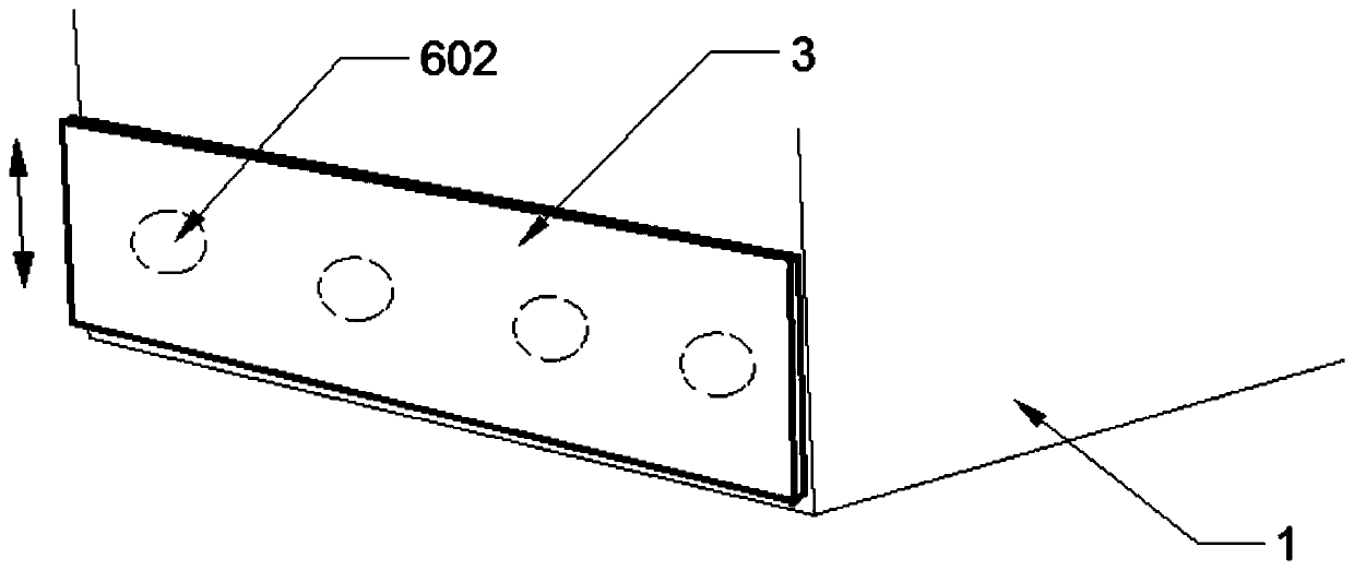 Flood control dam with mud-water separation device