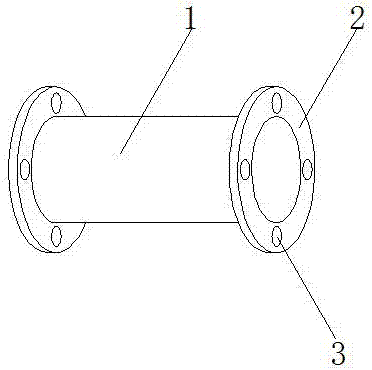 Blast furnace warm air pipe with high thermal shock resistance