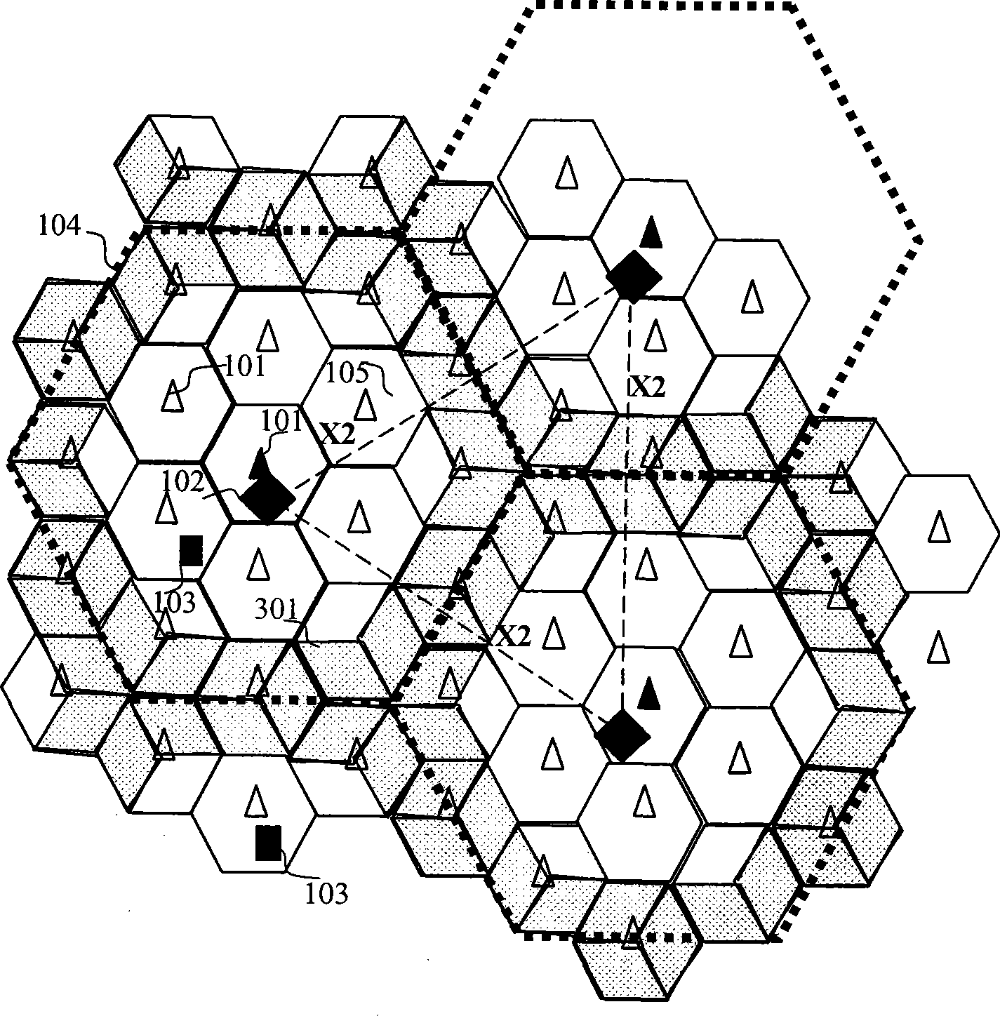 Method for interference coordination between cells and interference coordination information transmission method therefor