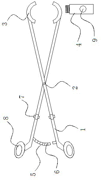 Thighbone lesser trochanter fixator