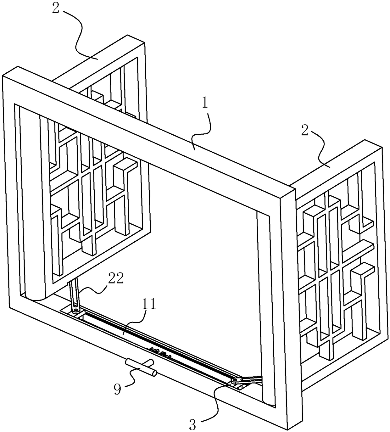 Pseudo-cLassic architecture window