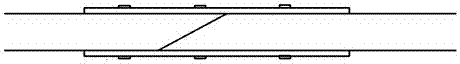 U-shaped wood-plastic canal lining and manufacturing method thereof